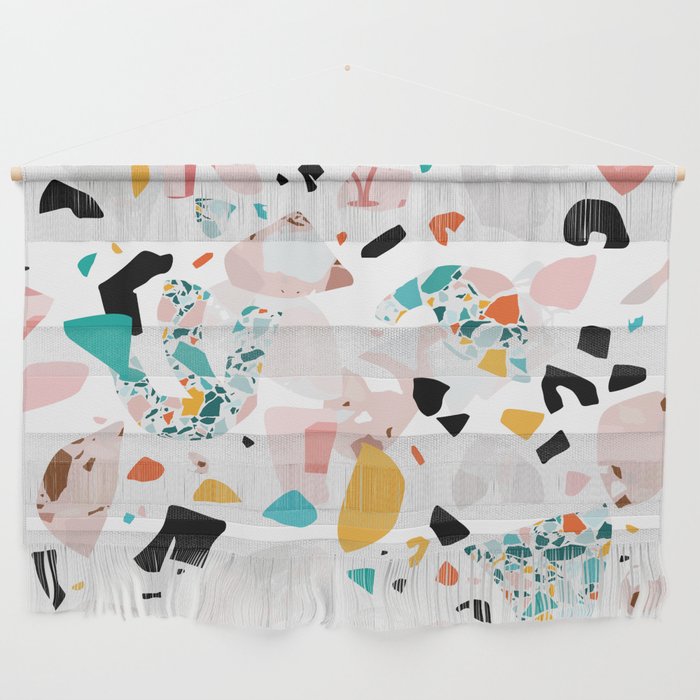 Mixed Mess I. / Collage, Terrazzo, Colorful Wall Hanging Gallery Image 1