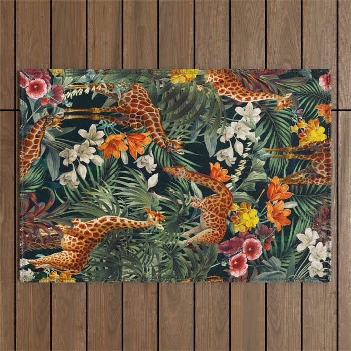 Beautiful Forest VIII Outdoor Rug Gallery Image 1