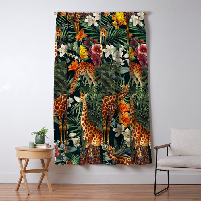Beautiful Forest VIII Window Curtain Gallery Image 1