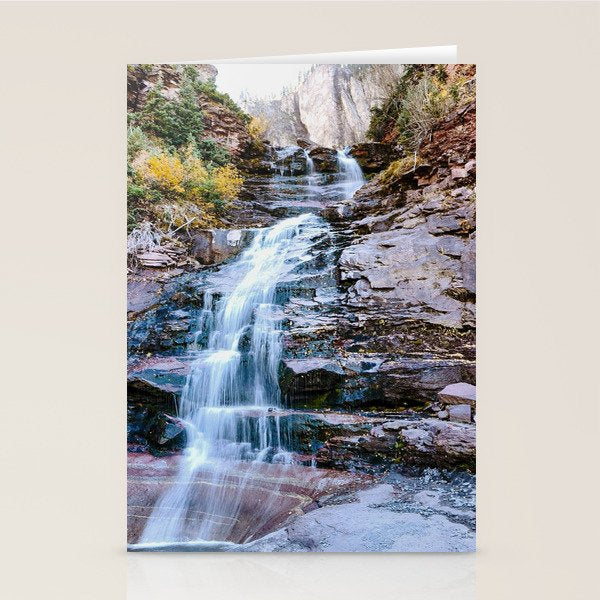 Telluride Waterfall II Stationery Card Gallery Image 2