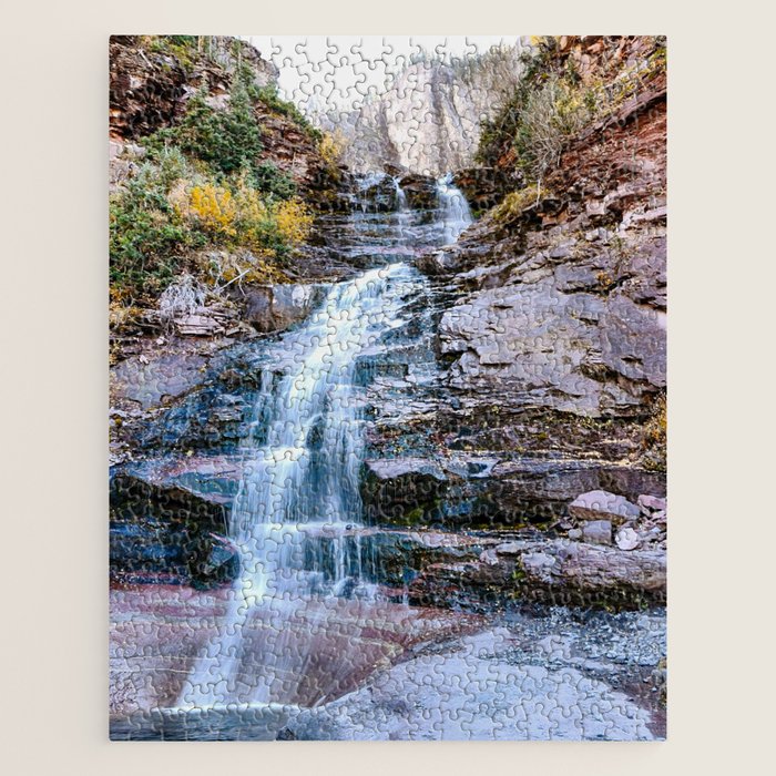 Telluride Waterfall II Jigsaw Puzzle Gallery Image 1