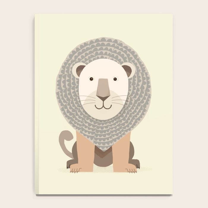 Whimsical Lion Notebook Gallery Image 4
