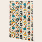 Vintage Skiwear Wallpaper Gallery Image 2