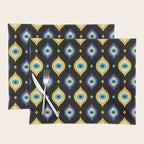 Mystic Evil Eyes on Black Placemat Gallery Image 1