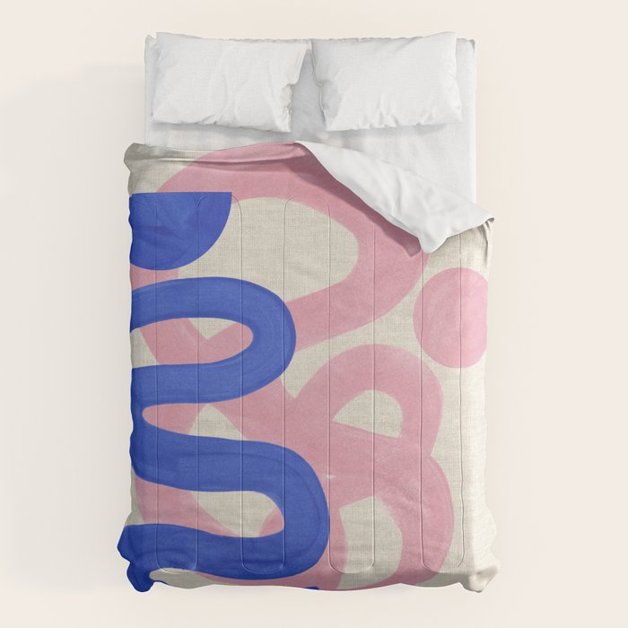 Pink Bloop Comforter Gallery Image 6