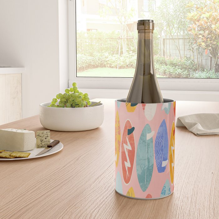 Surfboard pink Wine Chiller Gallery Image 4