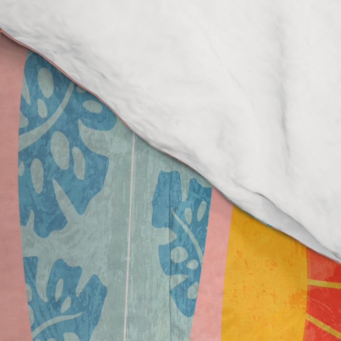 Surfboard pink Comforter Gallery Image 4