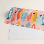 Surfboard pink Wrapping Paper Gallery Image 2