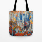 In The Northland (Group Of Seven) by Tom Thomson Canadian Landscape Art Tote Bag Gallery Image 1