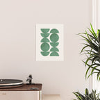 Green Retro Scandinavian - Mid Century Modern Poster Gallery Image 2
