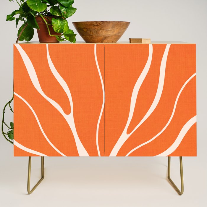 Modern Boho Art Nouveau Floral 1.1 Credenza Gallery Image 1