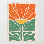 Modern Boho Art Nouveau Floral 1.1 Poster Gallery Image 4