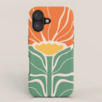 Modern Boho Art Nouveau Floral 1.1 iPhone Case Gallery Image 1