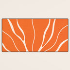 Modern Boho Art Nouveau Floral 1.1 Desk Mat Gallery Image 3