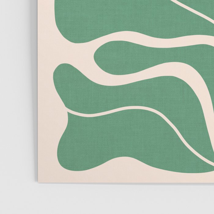 Modern Boho Art Nouveau Floral 1.1 Poster Gallery Image 3