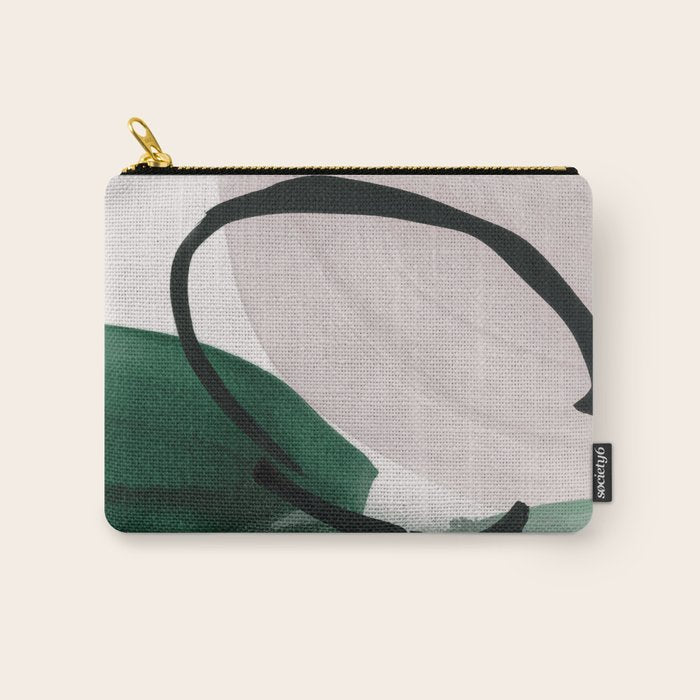 minimalist painting 01 Carry All Pouch Gallery Image 1