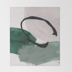 minimalist painting 01 Throw Blanket Gallery Image 2