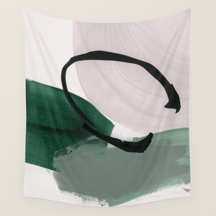 minimalist painting 01 Wall Tapestry Gallery Image 1