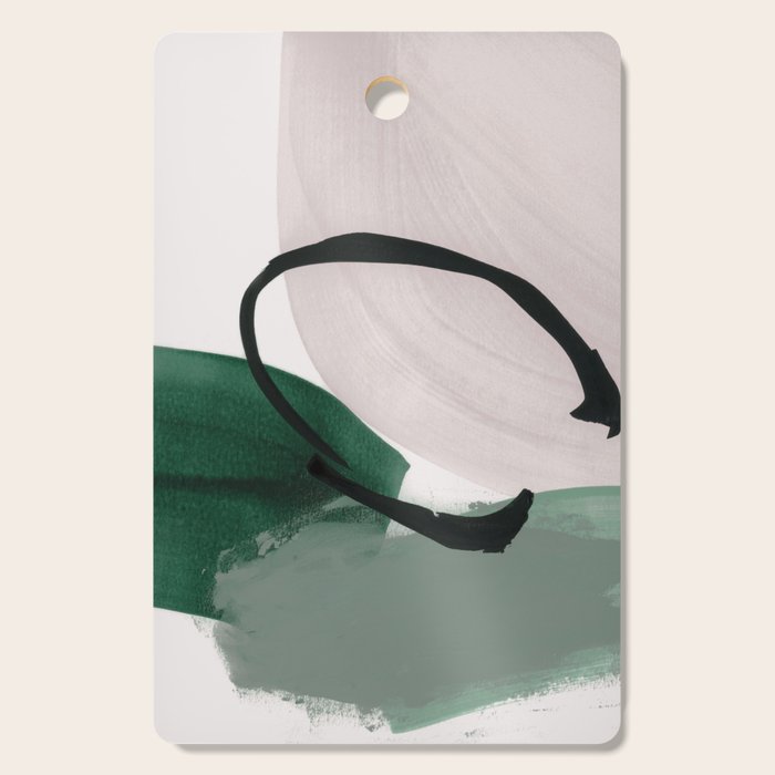 minimalist painting 01 Cutting Board Gallery Image 1