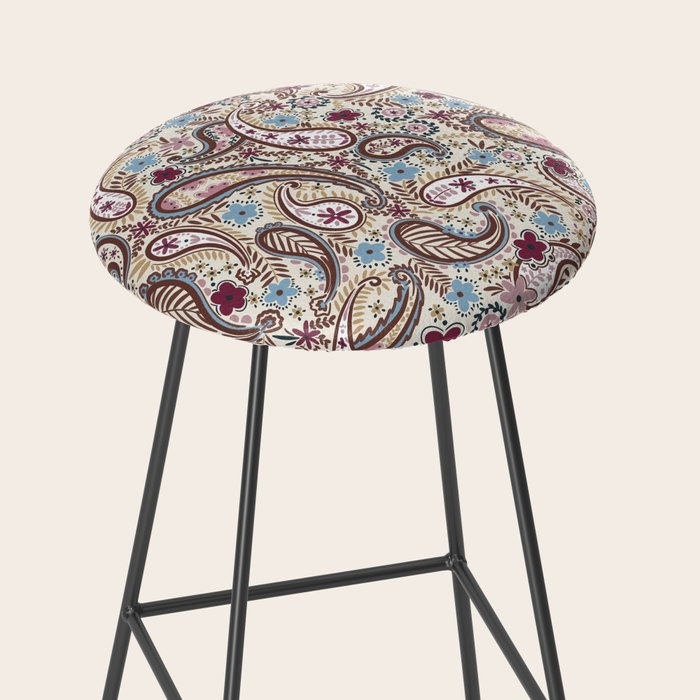 Whimsical Paisley Romance Stool Gallery Image 2