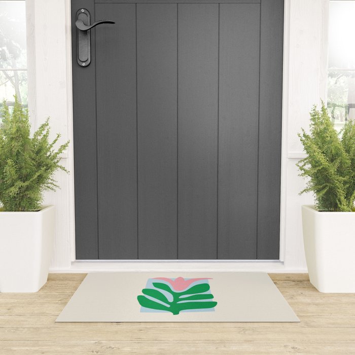 Summer Bloom 1 Welcome Mat Gallery Image 3