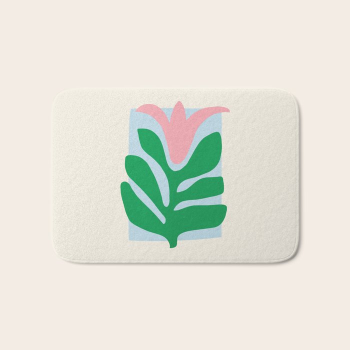 Summer Bloom 1 Bath Mat Gallery Image 1