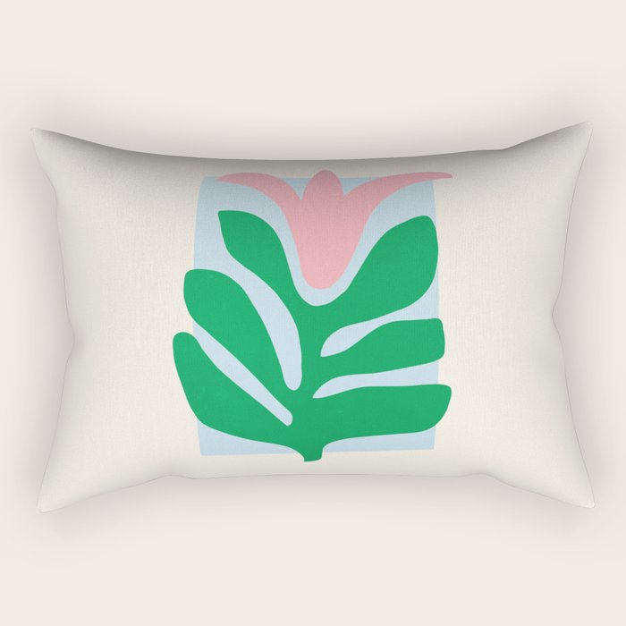Summer Bloom 1 Rectangular Pillow Gallery Image 1