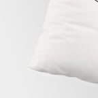 Aries Zodiac Star Constellation Line Art White Pillow Sham Gallery Image 4