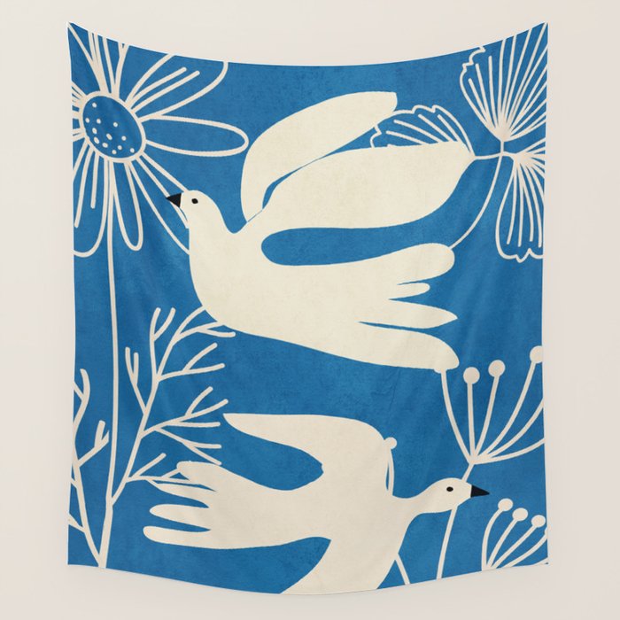 Abstract Flight 30 Wall Tapestry Gallery Image 1