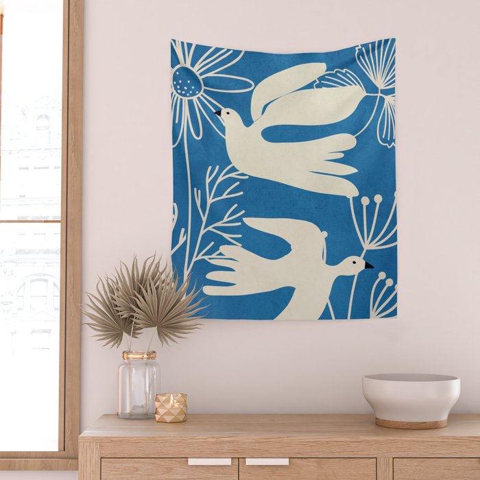 Abstract Flight 30 Wall Tapestry Gallery Image 2