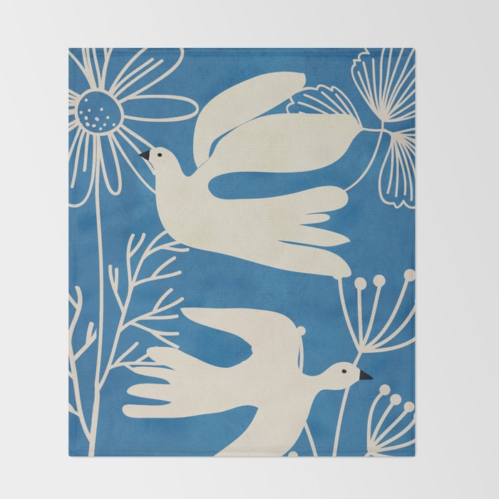 Abstract Flight 30 Throw Blanket Gallery Image 2