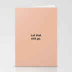 Let That Shit Go Stationery Card Gallery Image 2