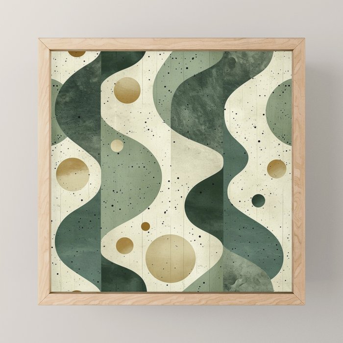 Groovy Sage Mini Art Print Gallery Image 1