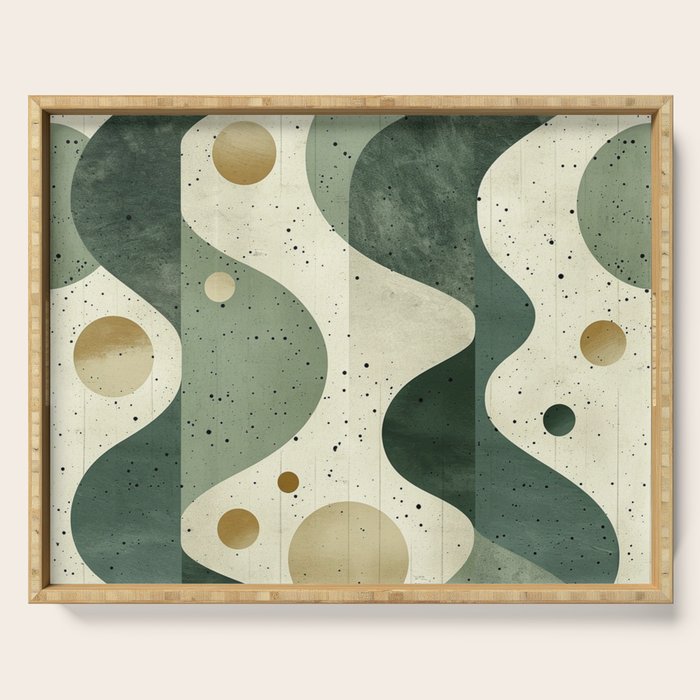 Groovy Sage Serving Tray Gallery Image 1