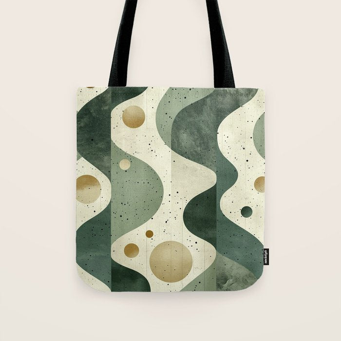Groovy Sage Tote Bag Gallery Image 1