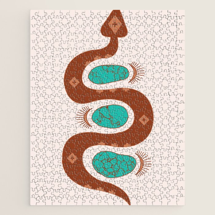 Southwestern Slither Jigsaw Puzzle Gallery Image 1