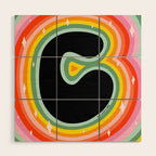 Rainbow C Wood Wall Art Gallery Image 1