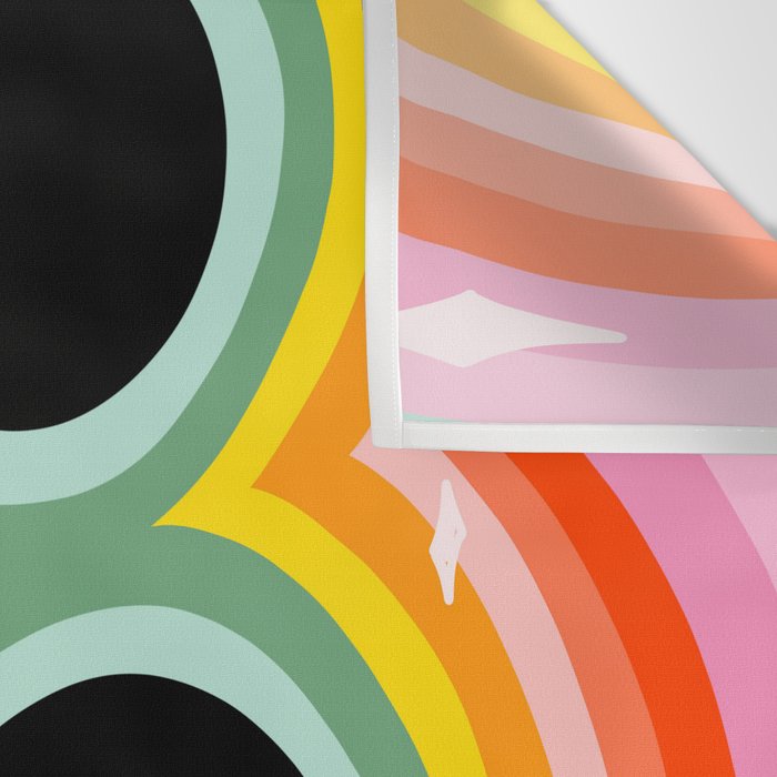 Rainbow C Wall Tapestry Gallery Image 3