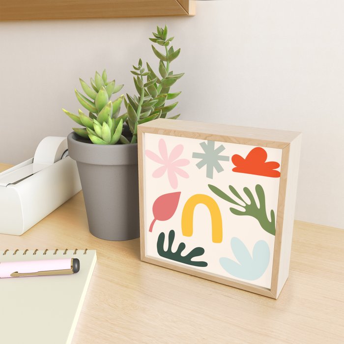 Collection of Happy Things: Matisse Inspired Mini Art Print Gallery Image 2