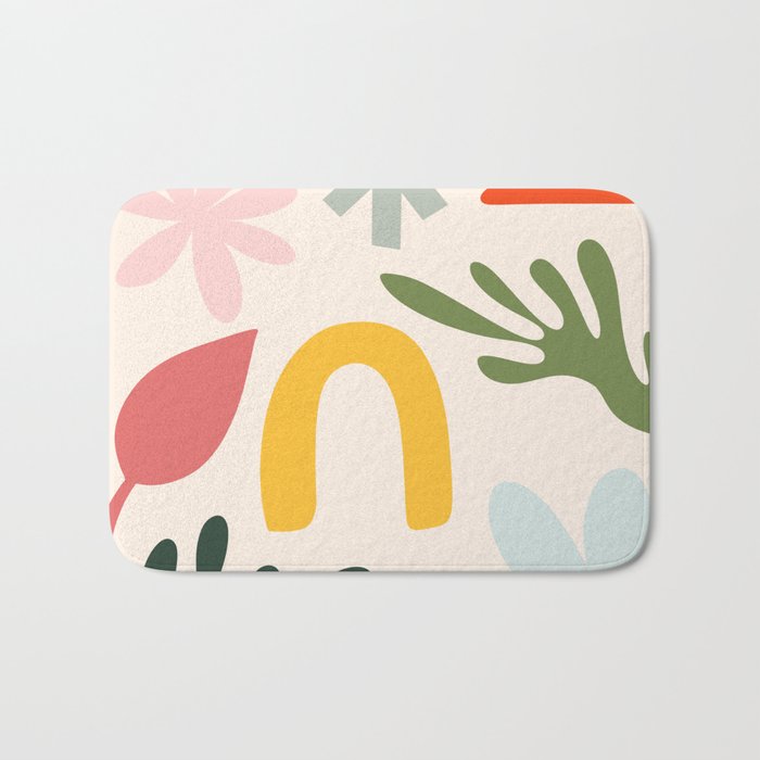 Collection of Happy Things: Matisse Inspired Bath Mat Gallery Image 1