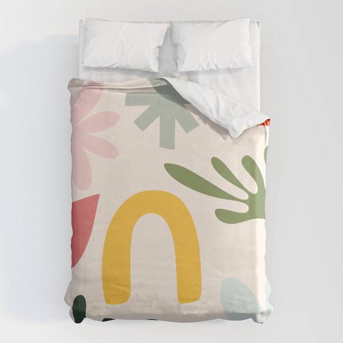 Collection of Happy Things: Matisse Inspired Duvet Cover Gallery Image 1