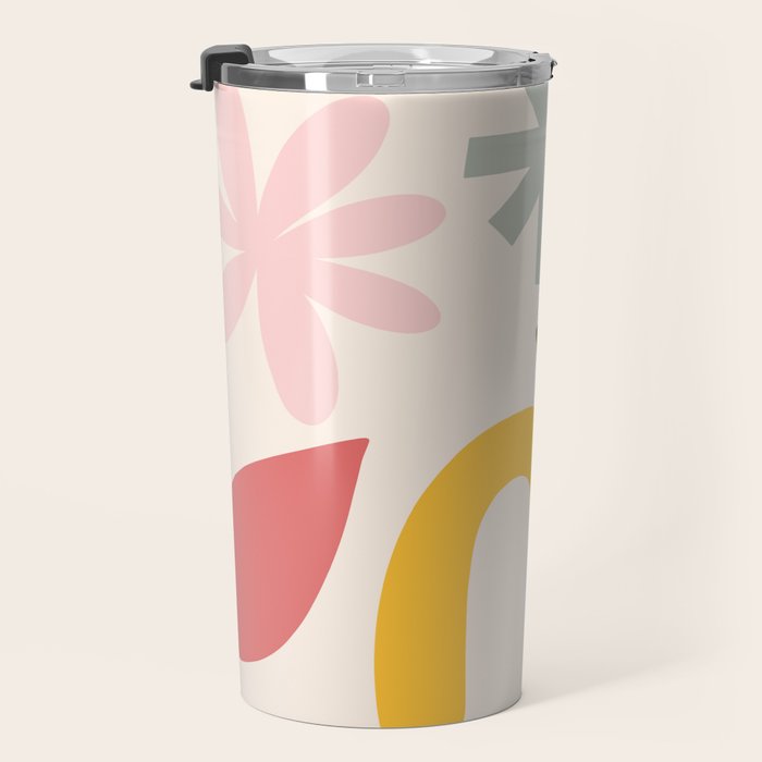 Collection of Happy Things: Matisse Inspired Travel Mug Gallery Image 3