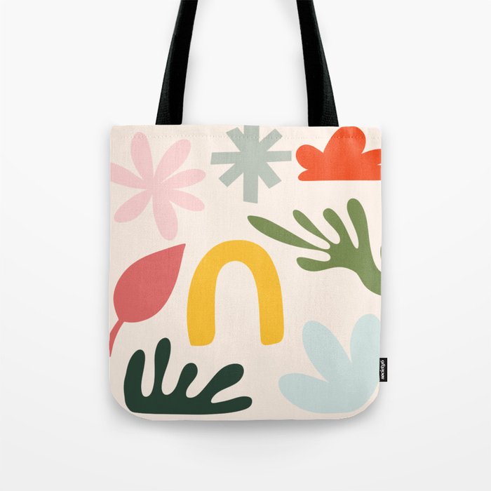 Collection of Happy Things: Matisse Inspired Tote Bag Gallery Image 1