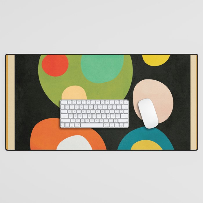Mid-Century Abstract Balance 13 Desk Mat Gallery Image 1