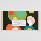 Mid-Century Abstract Balance 13 Desk Mat Gallery Image 1