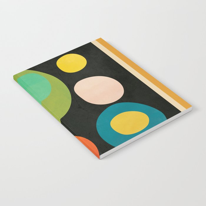 Mid-Century Abstract Balance 13 Notebook Gallery Image 1