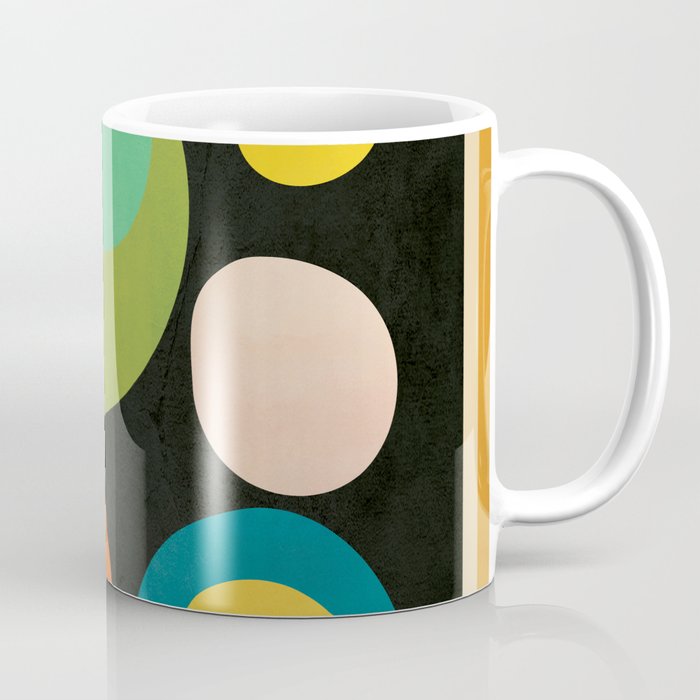 Mid-Century Abstract Balance 13 Coffee Mug Gallery Image 1