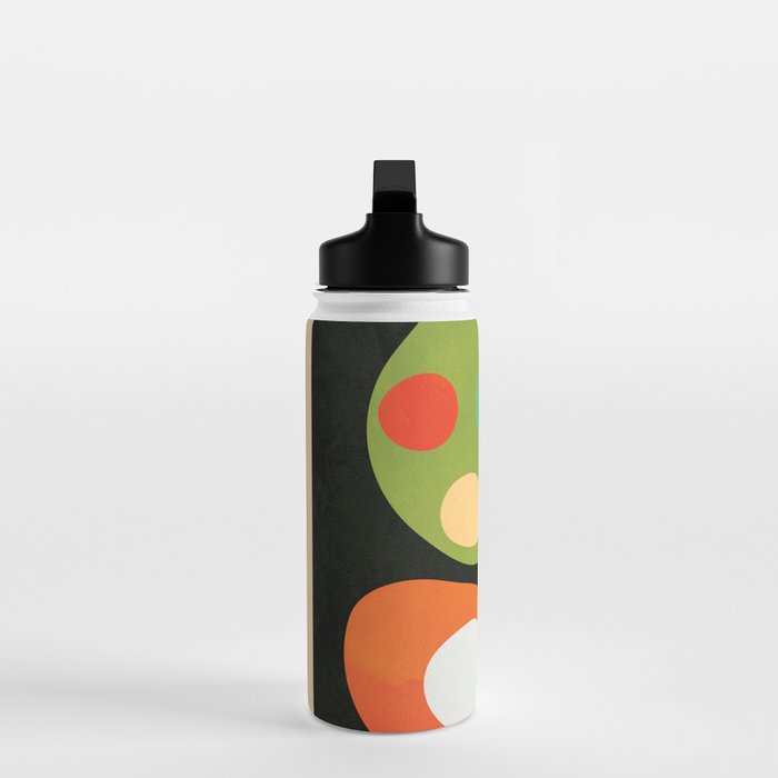 Mid-Century Abstract Balance 13 Water Bottle Gallery Image 3