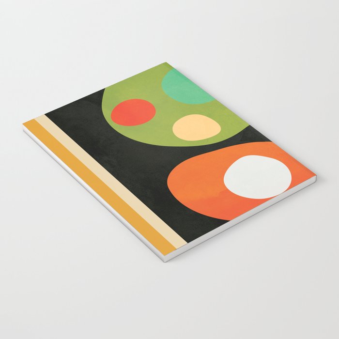 Mid-Century Abstract Balance 13 Notebook Gallery Image 3