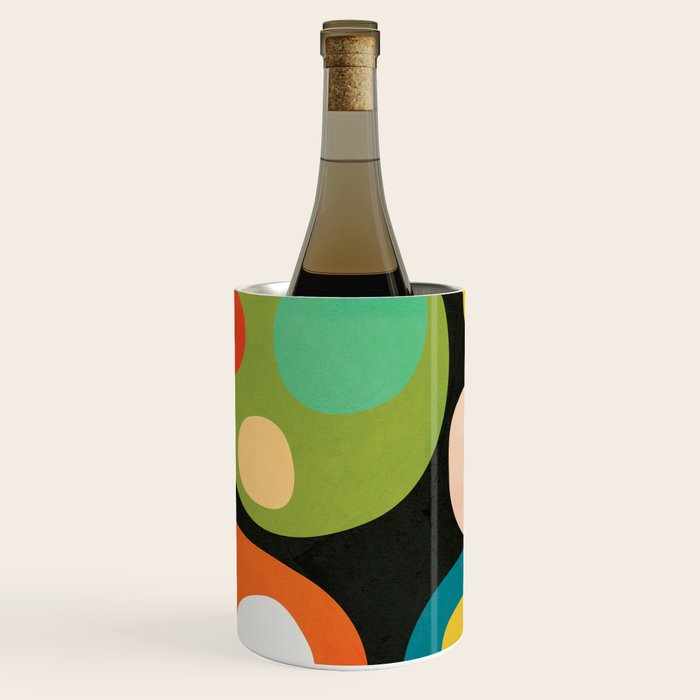 Mid-Century Abstract Balance 13 Wine Chiller Gallery Image 1